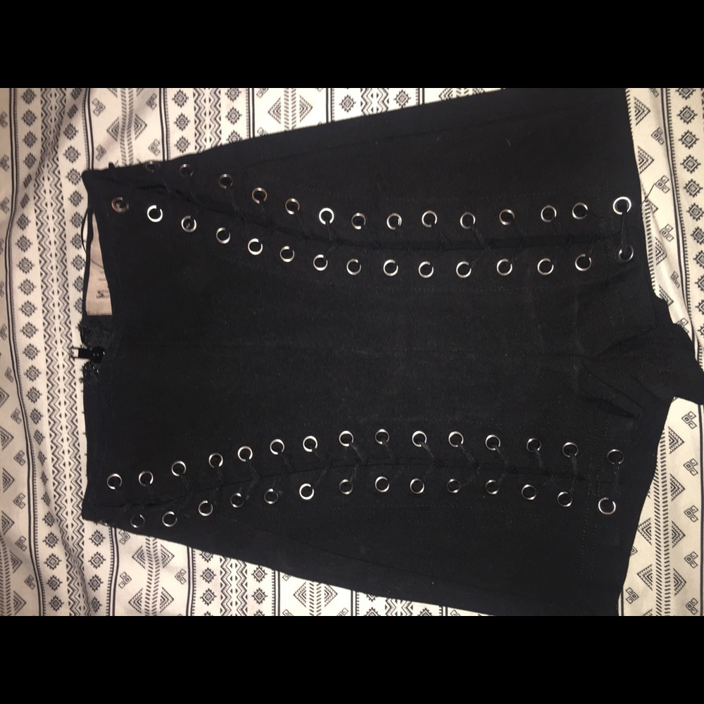 Black shorts